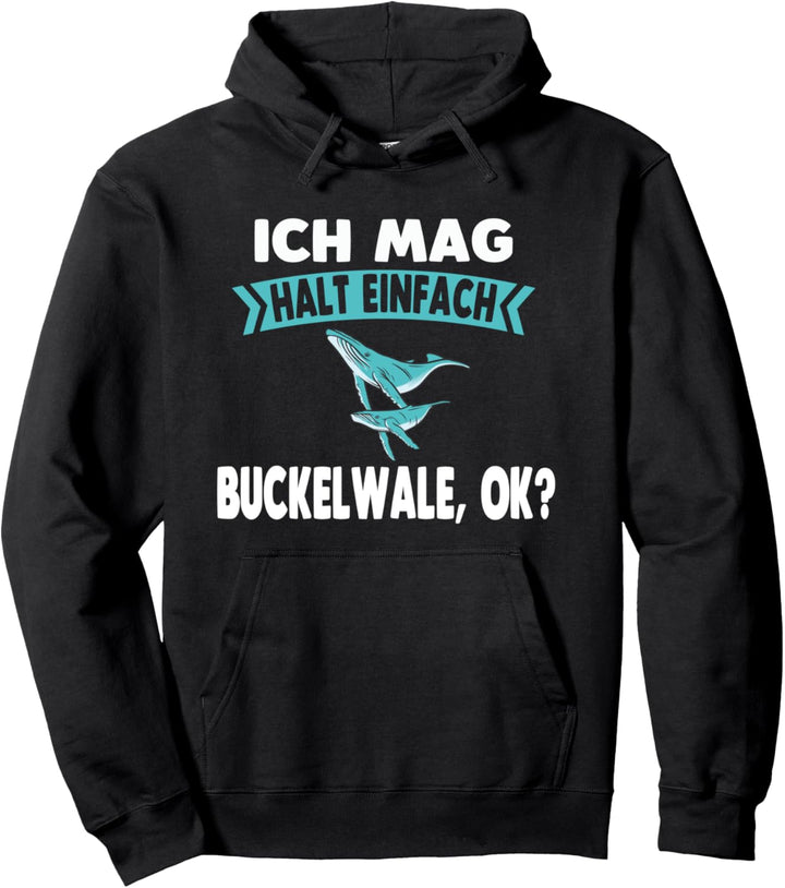 Wal Buckelwal Pullover Hoodie