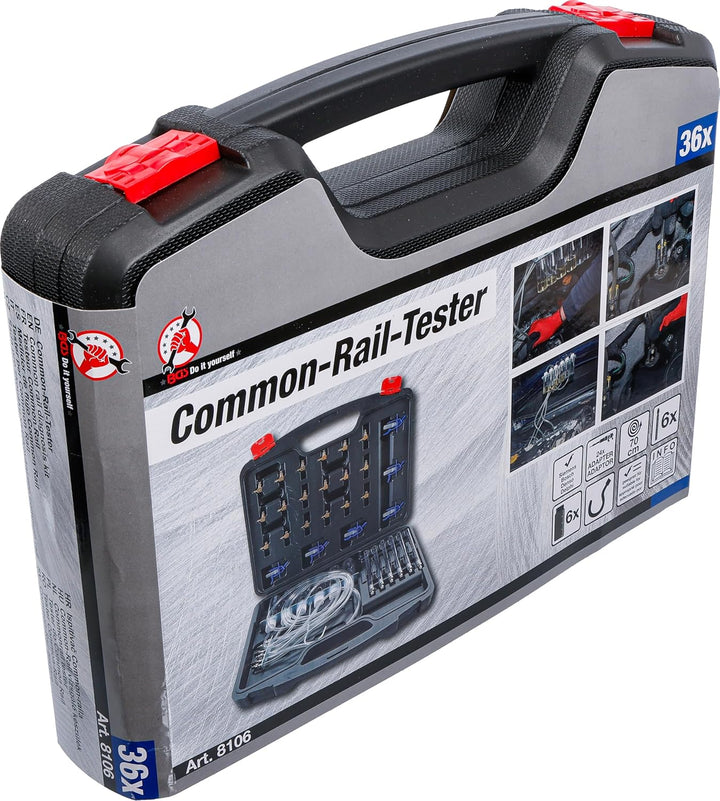 BGS Diy 8106 | Common-Rail-Tester | mit 24 Adaptern