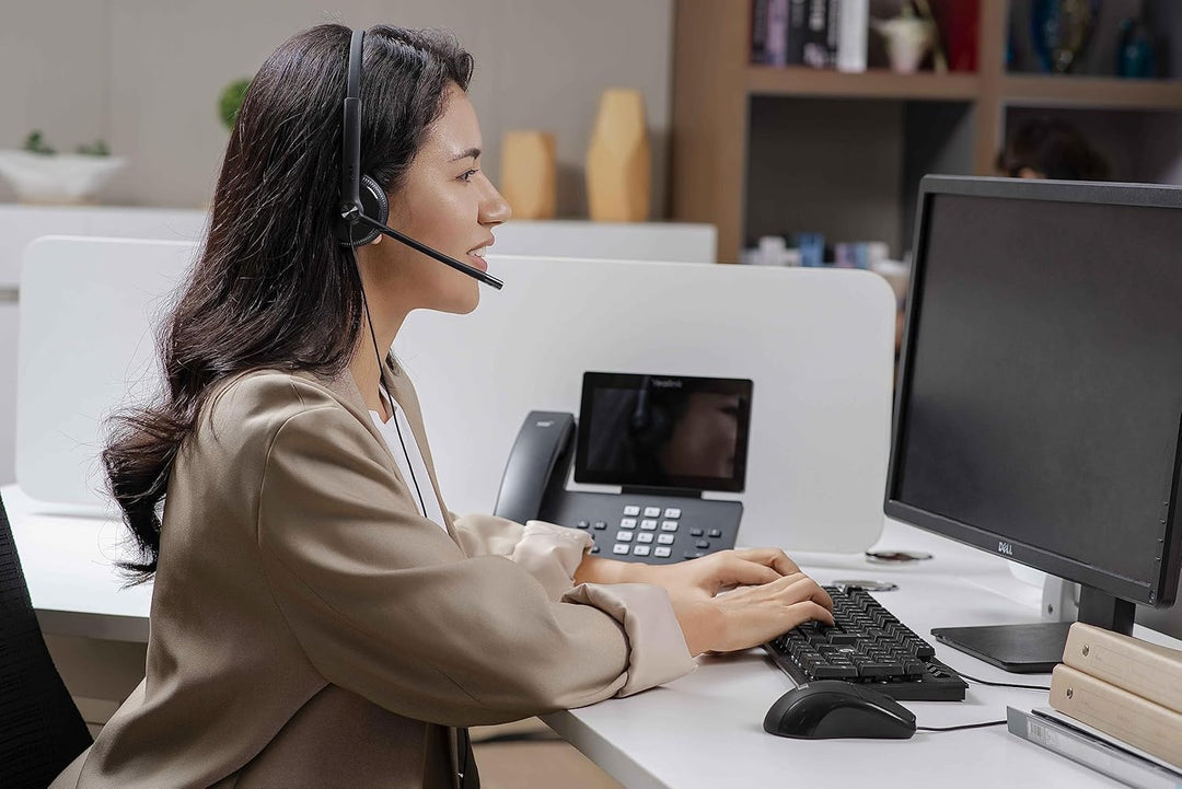 Yealink USB Headset UH34 Dual Teams, schwarz, UH34 Dual Teams