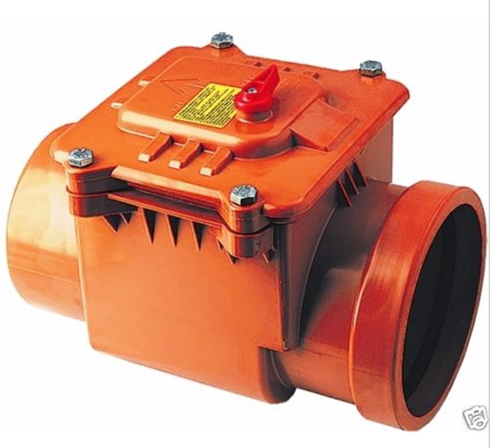 Capricorn 9-5000-160-00-03-11 Rückstauverschluss, Orange