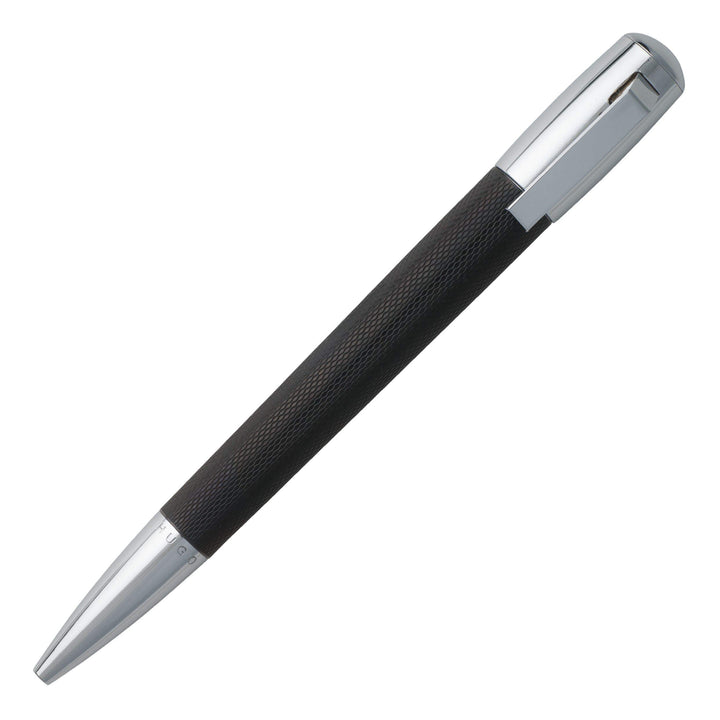 Kugelschreiber Pure Black Kugelschreiber Chrom Schwarz, Kugelschreiber Chrom Schwarz
