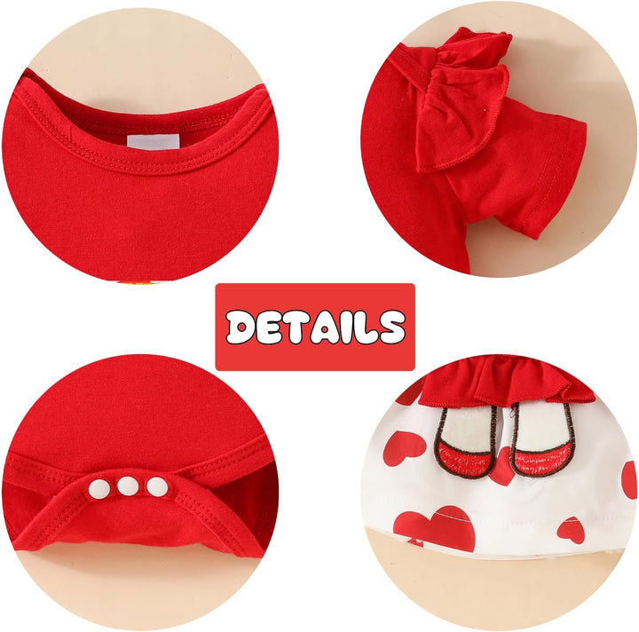 Neugeborenes Baby Mädchen Röcke Sets Rüschen Top + Plaid/Dots/Bowknot Overalls Hosenträger Kleid + S