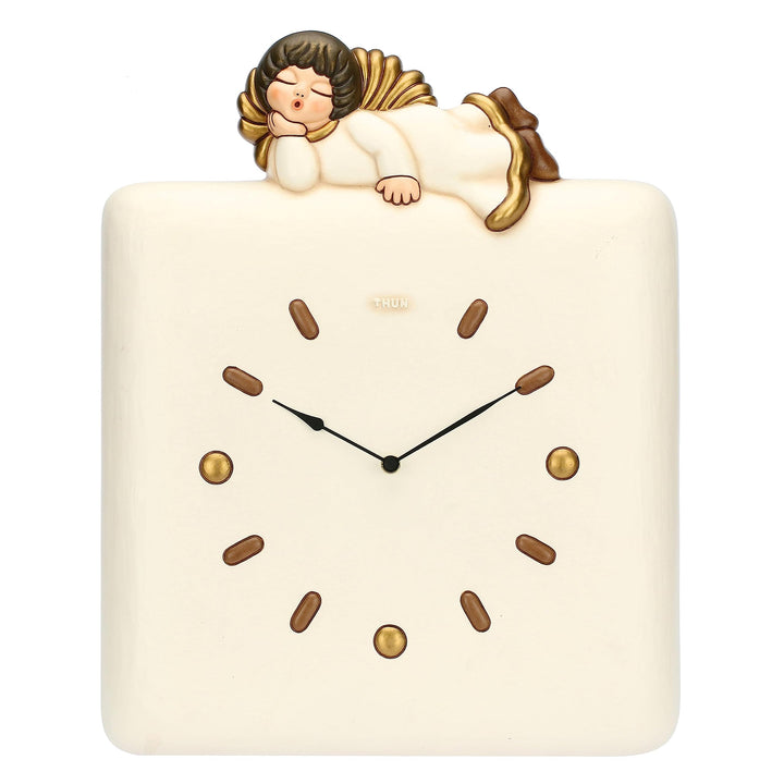 THUN Quadratische Engel Uhr