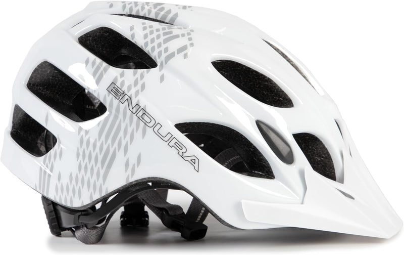 Endura Hummvee Fahrradhelm für Herren S/M Weiss, S/M Weiss