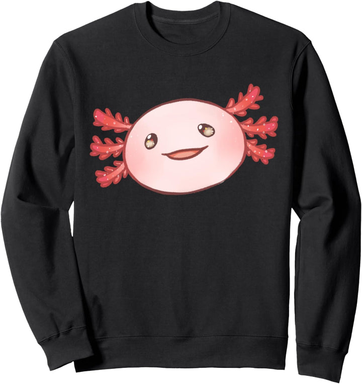 Axolotl Niedliches Baby Design - Magisch Süsses Tier Gesicht Sweatshirt