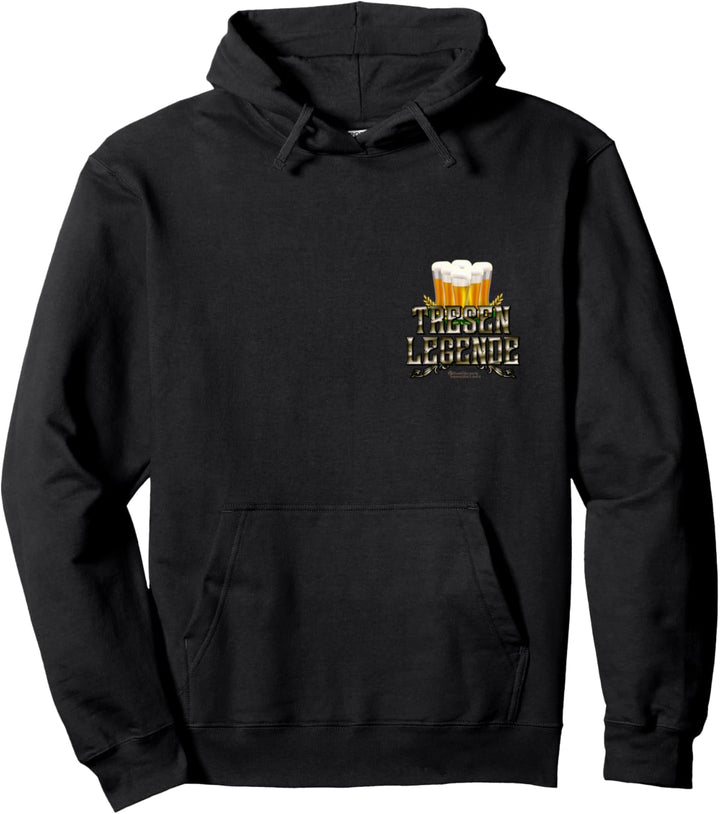 Saufen lustiger Spruch Tresenlegende Bier Saufen Pullover Hoodie