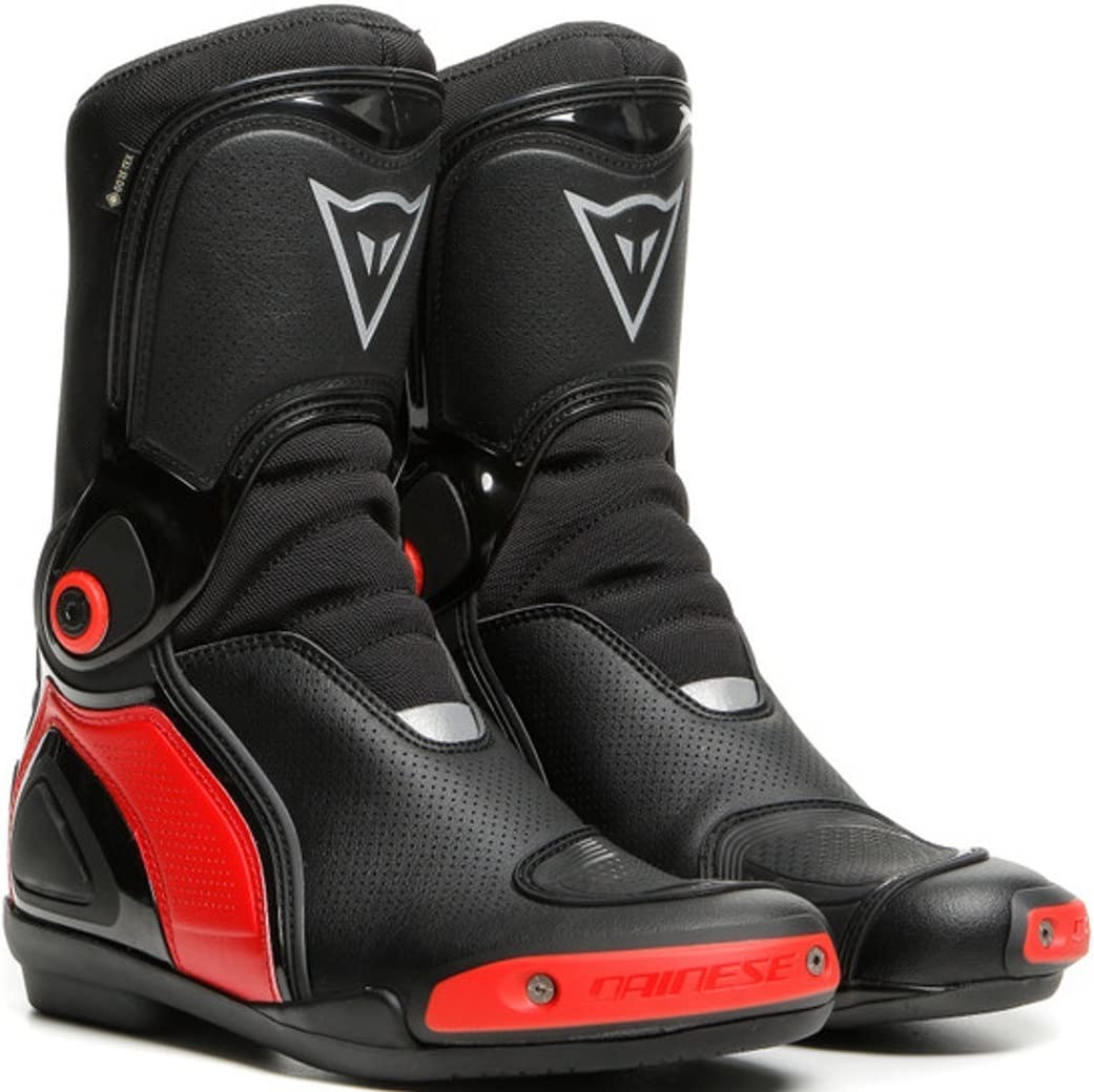 Dainese Sport Master Gore-Tex wasserdichte Motorradstiefel 39 EU Black Lava Red, 39 EU Black Lava Re