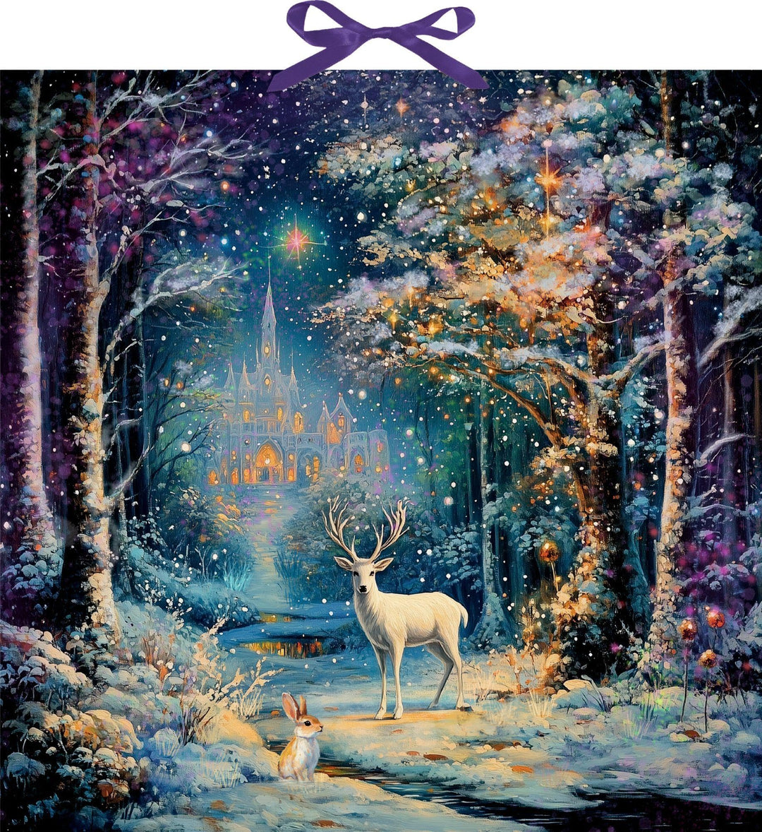 Wand-Adventskalender – Magischer Winterwald, Kalender