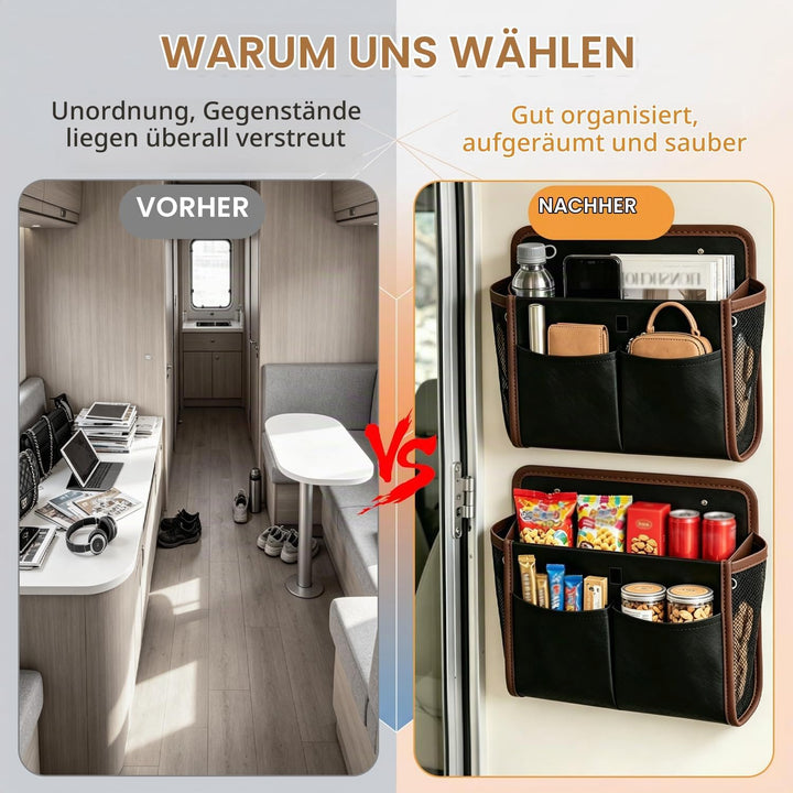 2 Stück Organizer Wohnmobil Selbstklebende Camping Organizer