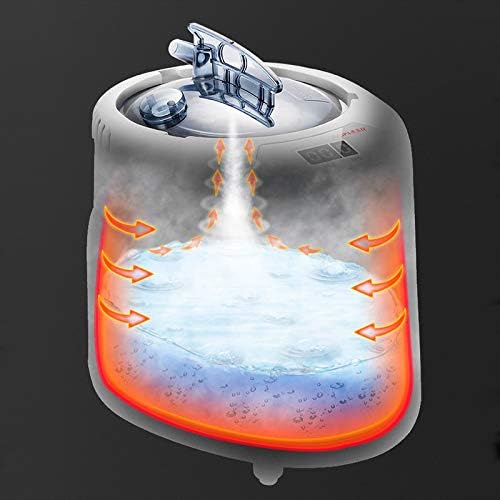 Mobile Mini Dampfsauna Heimsauna Wärmekabine Sitzsauna Saunakabine 80 * 80 * 100 cm 2,5 Liter (Rotwe