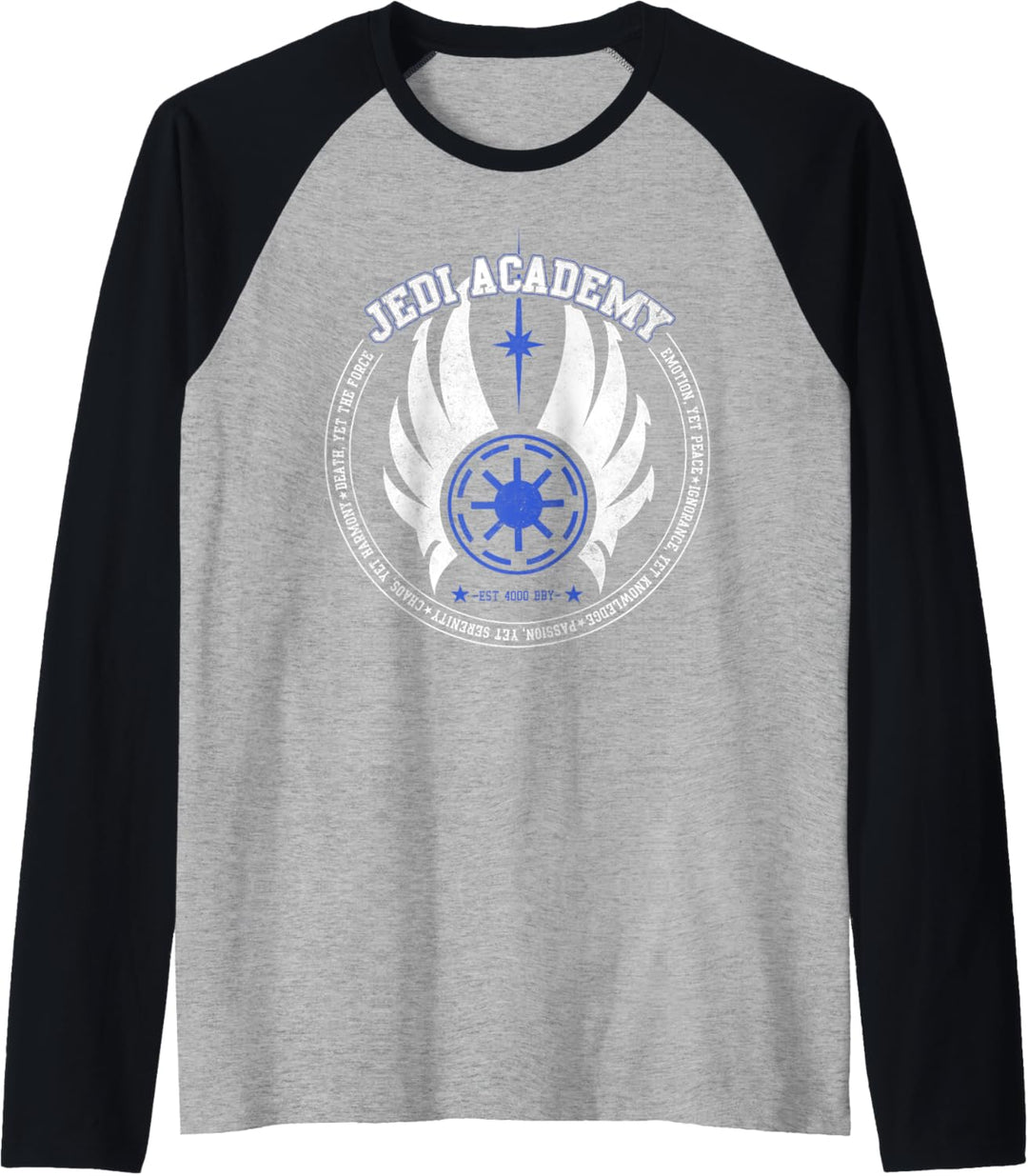 Star Wars Jedi Academy Winged Logo Raglan