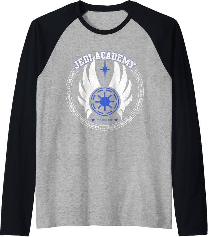 Star Wars Jedi Academy Winged Logo Raglan