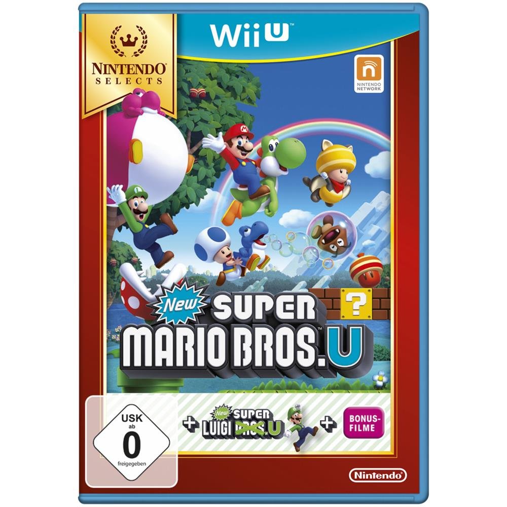 New Super Mario Bros. U + New Super Luigi U - Nintendo Selects - [Wii U] Nintendo Wii U New Super Ma