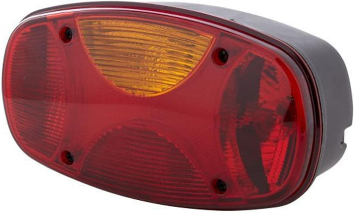 HELLA - Heckleuchte - Cargoluna - Glühlampe - 12V - Anbau/geschraubt - Lichtscheibenfarbe: mehrfarbi