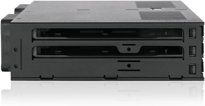 ICY DOCK 6X 2,5" SATA/SAS HDD/SSD Wechselrahmen mit schraubenlosen Trays in 5,25" Schacht - ExpressC
