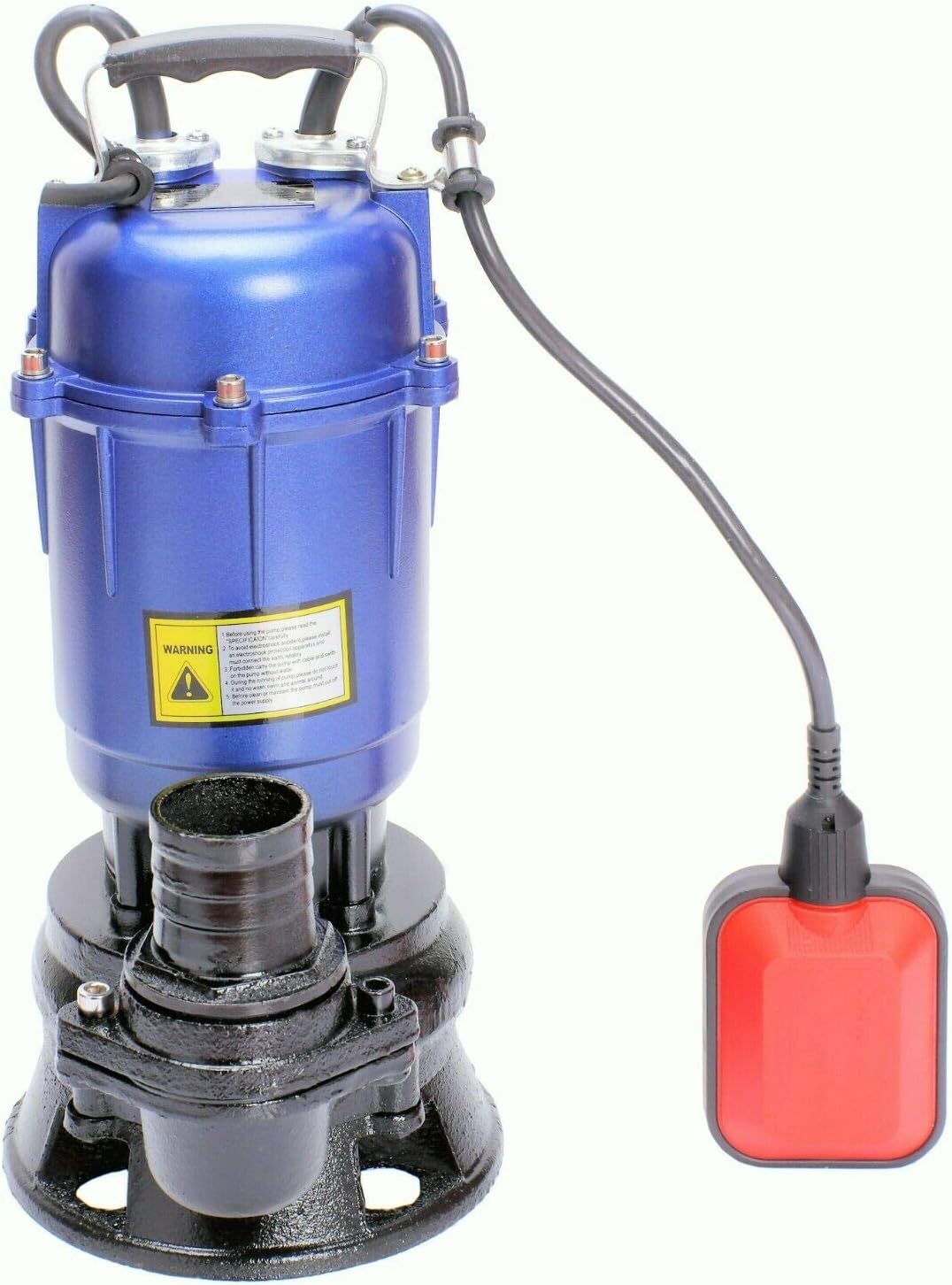 TAUCHPUMPE 550W M MIT SCHWIMMSCHALTER, 2" STORZ C KUPPLUNG und 30m SCHLAUCH Pumpe 0,55 kW - KG - Was
