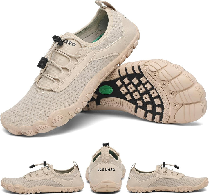 SAGUARO Badeschuhe Damen Aquaschuhe Herren Slip On Atmungsaktiv Schnelltrocknend Wasserschuhe Outdoo
