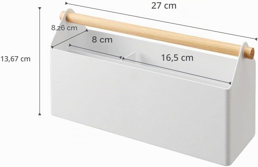 Pen & letter stand - Tosca - White