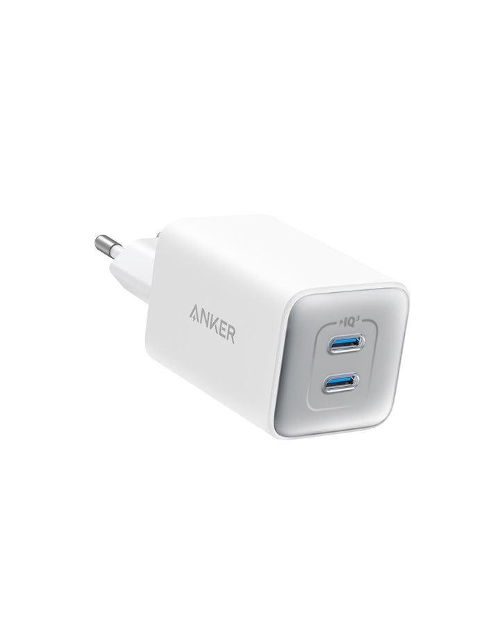 Anker USB C Ladegerät 47W, 523 Charger (Nano 3), kompakt mit 2 Anschlüssen GaN Schnellladegerät für