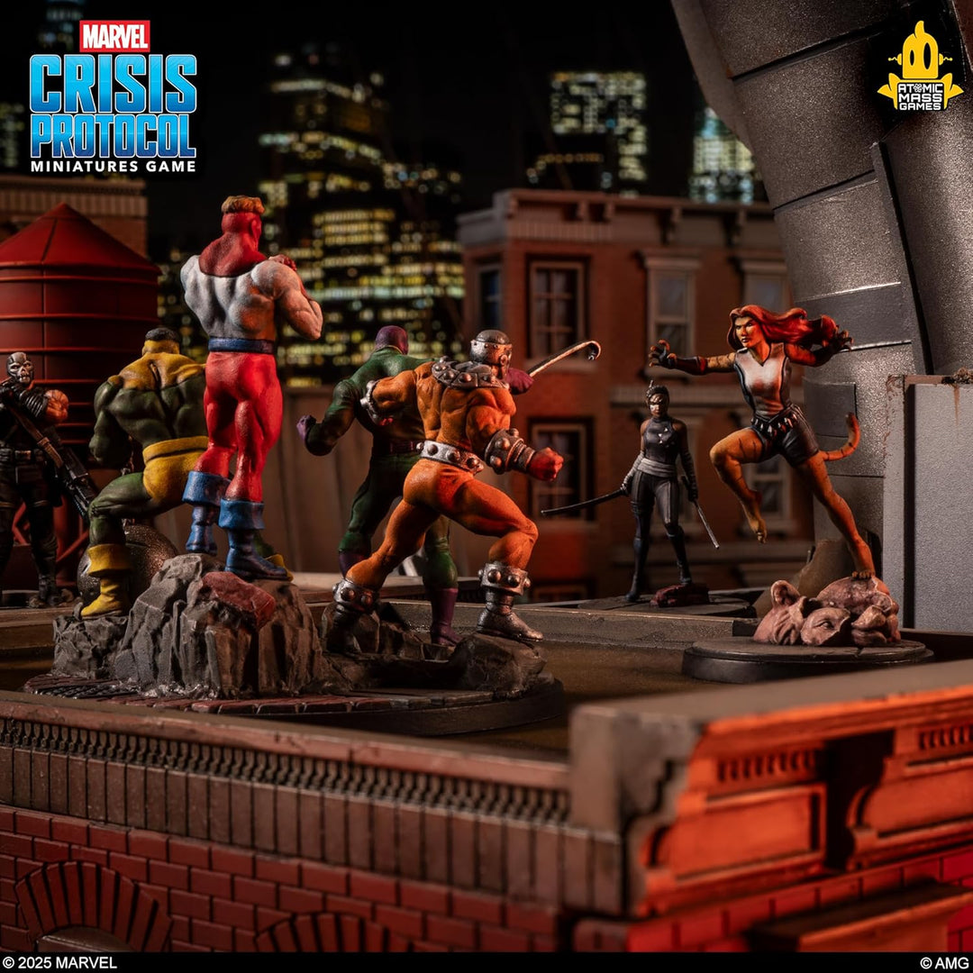 Asmodee, Marvel: Crisis Protocol – Echo, Ronin & Tigra, Character Pack, Atomic Mass Games, Tabletop,