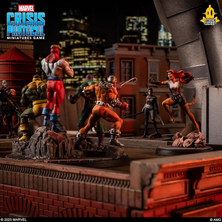 Asmodee, Marvel: Crisis Protocol – Echo, Ronin & Tigra, Character Pack, Atomic Mass Games, Tabletop,