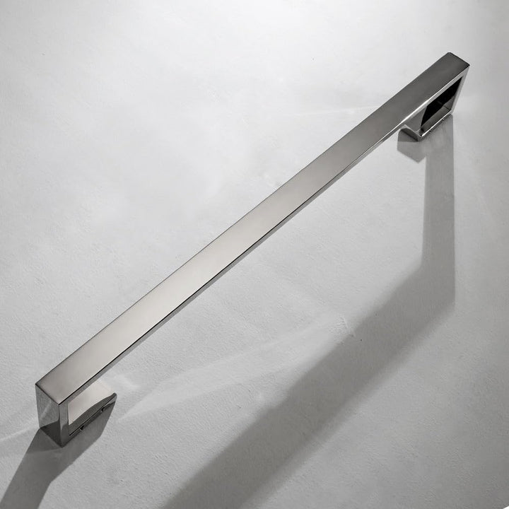 Flybath Handtuchstange Einzelschicht SUS 304 Edelstahl Stilvoller Handtuchhalter Wandmontage 60 cm,