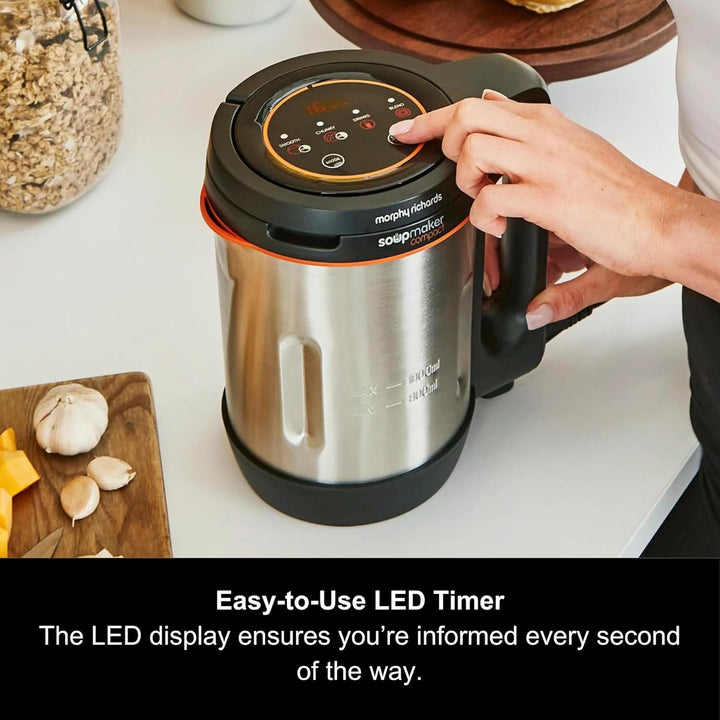 Morphy Richards Compact Suppenbereiter 501021 Edelstahl 1 Liter, 900