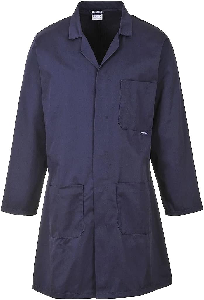 Portwest Standard-Kittel. Farbe: Weiss. Grösse: S. C852WHRS. S Weiss, S Weiss