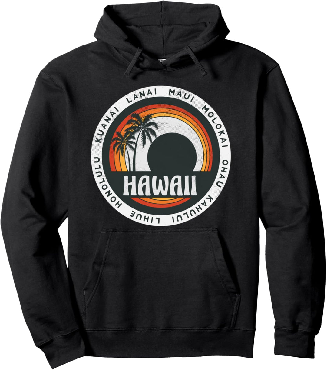 Vintage Hawaii Reise Hawaii Urlaub tropische Männer & Frauen Pullover Hoodie