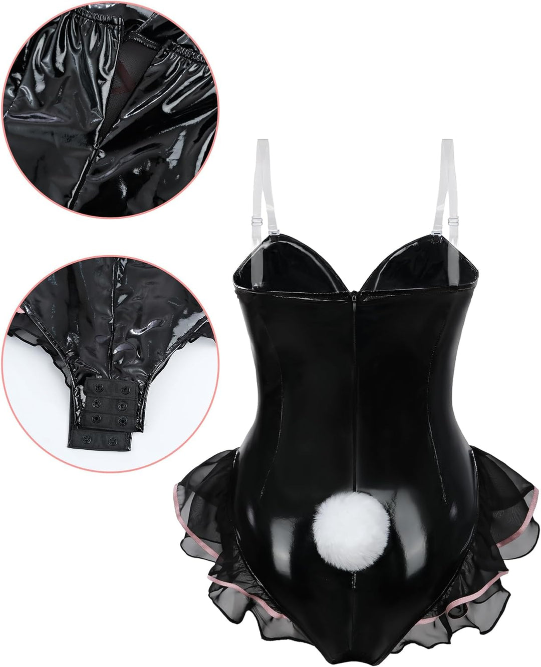 Bunny Kostüm Frauen Girl Sakurajima Mai Cosplay Kostüm Anime Senpai Bunny Suit mit Ohren, S