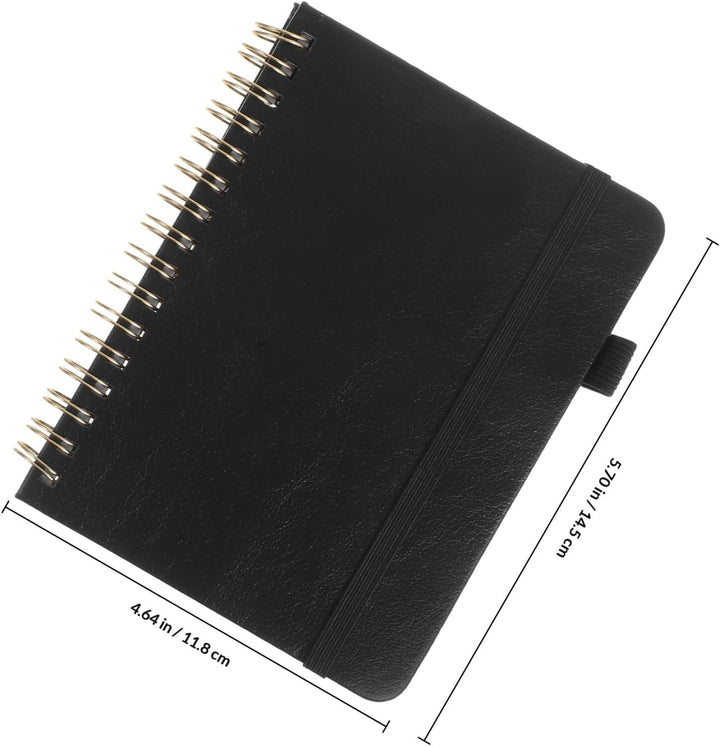 Passwort Organizer Spiralnotizbuch A6 mit Alphabetischen Registern Stiftschlaufe und Schloss Nachfül