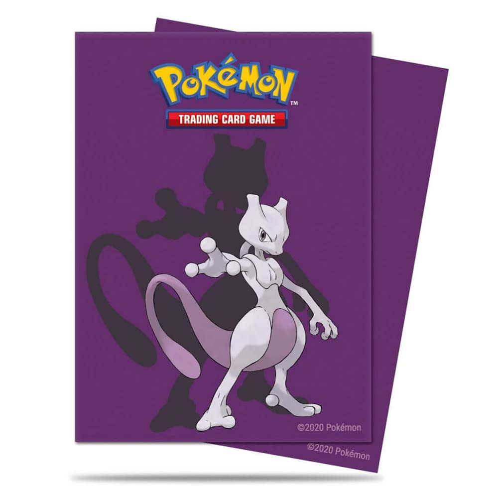 Ultra Pro E-15394 Standard-Deckschutzhüllen, Pokemon Mewtwo, 65 Stück, Mehrfarbig