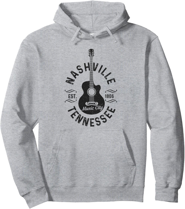 Nashville Tennessee USA Country Musik Music City Souvenir Pullover Hoodie