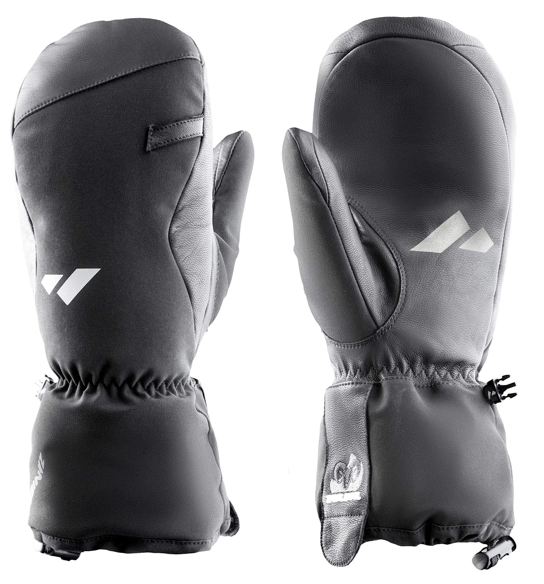 Zanier-Unisex-Fäustlinge-GLOCKNER.TW 10.5 Schwarz, 10.5 Schwarz
