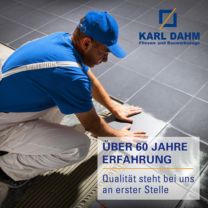 Karl Dahm Gummihammer Weiss 70mm 600g I Leichter Hammer für bruchempfindliche Materialien I Schmutzu