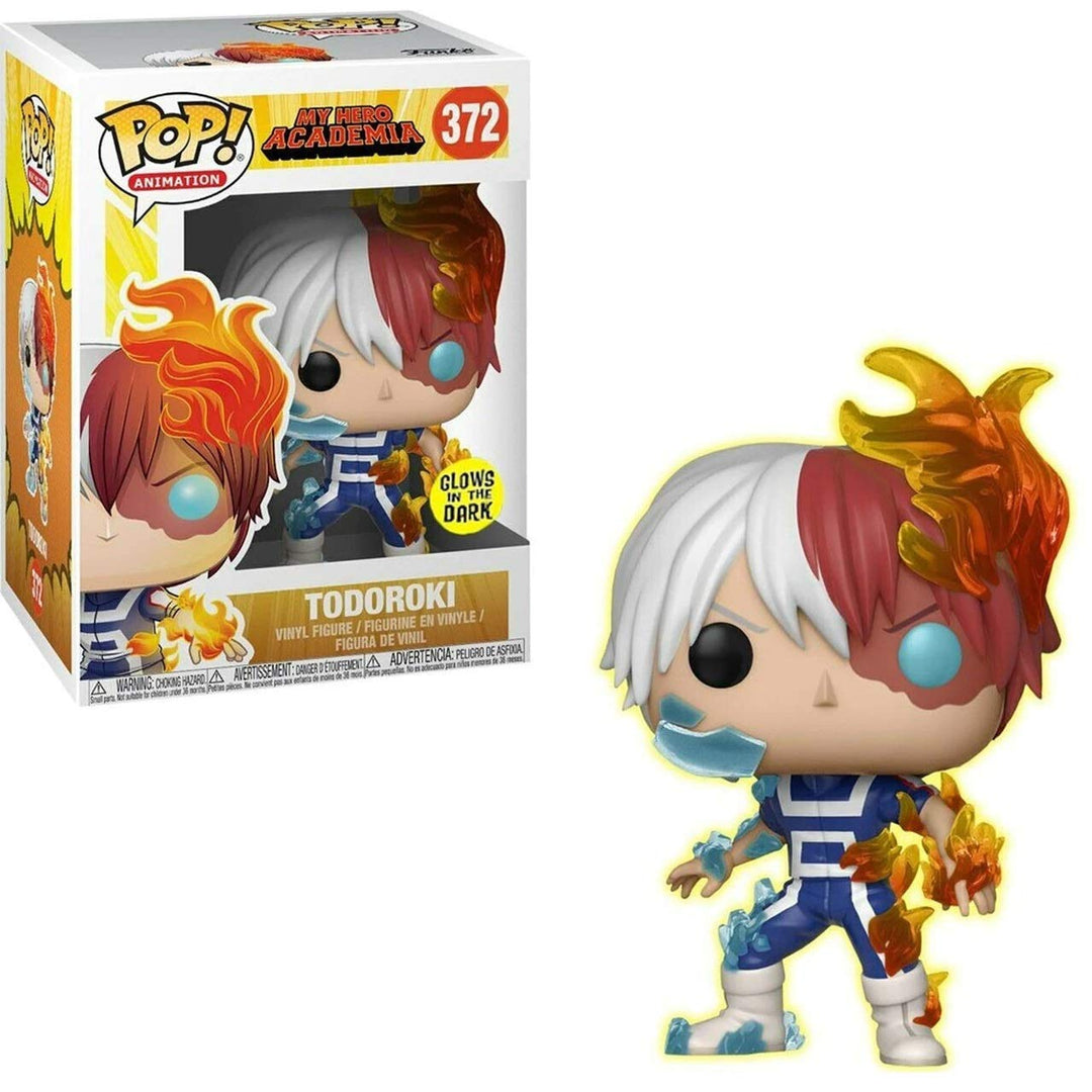 Funko POP Animation My Hero Academia Todoroki Glow in The Dark Pop Convention Exclusive Vinyl Figure