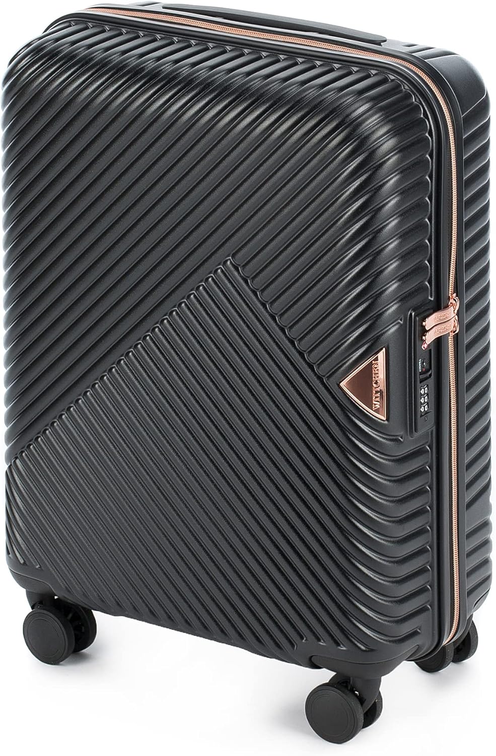 WITTCHEN GL Style Line | Reisekoffer Handgepäck Kabinengepäck Rollkoffer Hartschale aus Polycarbonat