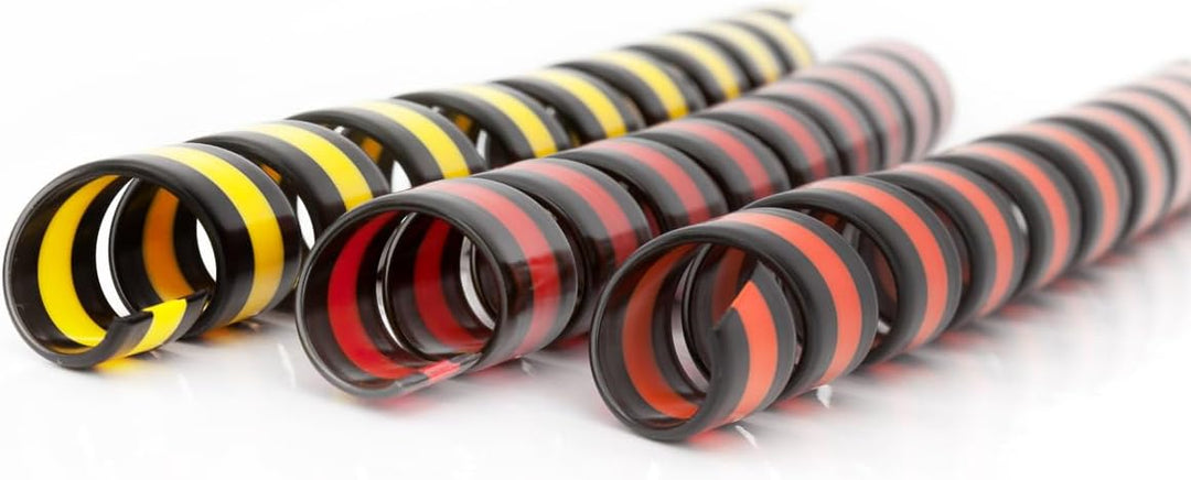 Safeplast Safe-Spirale DUO Kabelschutz Schlauchschutz-Spirale Ø 12 mm, Kabelkanal Schutzrohr zur Bün