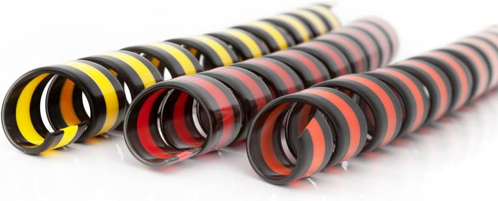 Safeplast Safe-Spirale DUO Kabelschutz Schlauchschutz-Spirale Ø 12 mm, Kabelkanal Schutzrohr zur Bün