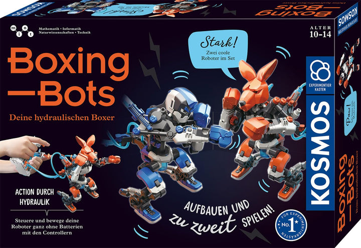 KOSMOS 621162 Boxing Bots - Das Roboter-Duell, Spielzeug Roboter für Kinder ab 10 Jahre, mit Joystic