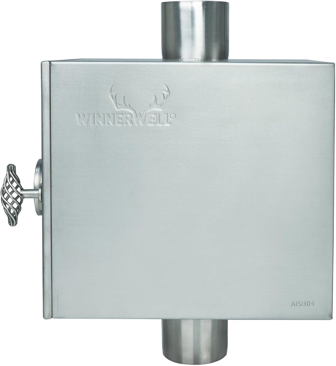 Winnerwell Pipe Oven 2,5 Zoll | Kompatibel mit mittelgrossen Winnerwell-Zeltherden mit 2,5-Zoll-Kami