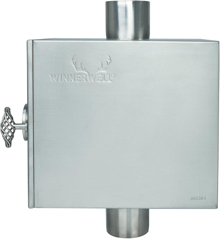 Winnerwell Pipe Oven 2,5 Zoll | Kompatibel mit mittelgrossen Winnerwell-Zeltherden mit 2,5-Zoll-Kami