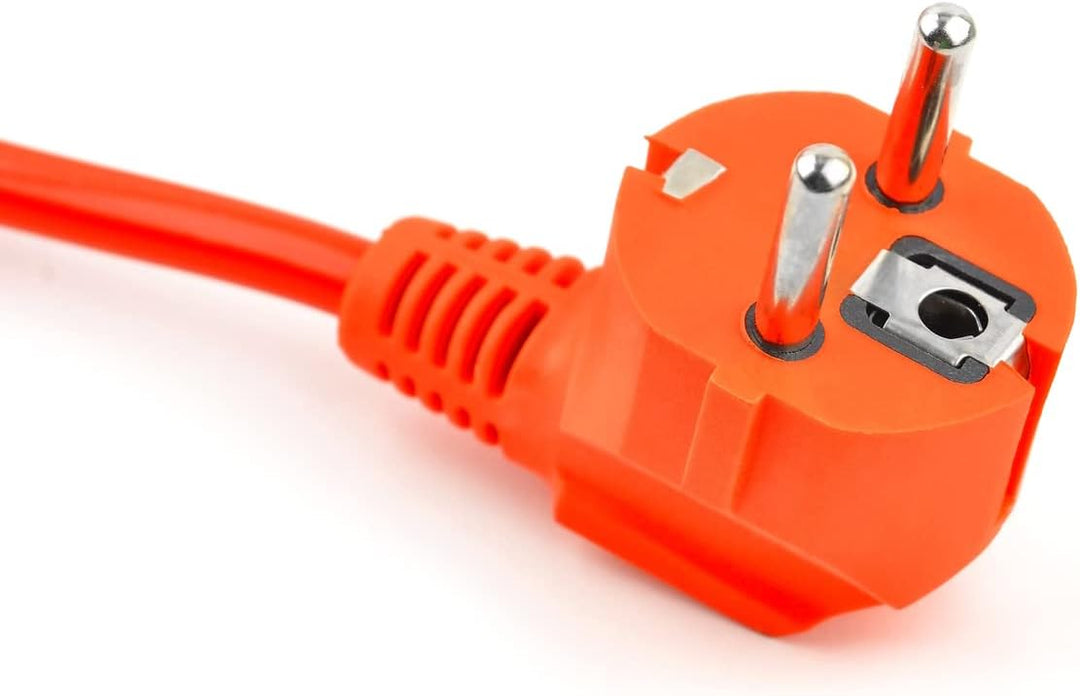 O&amp;W Security Schuko Verlängerungskabel 10 m – IP44 Stromkabel für Innen &amp; Aussen, Typ F Schutzkontak