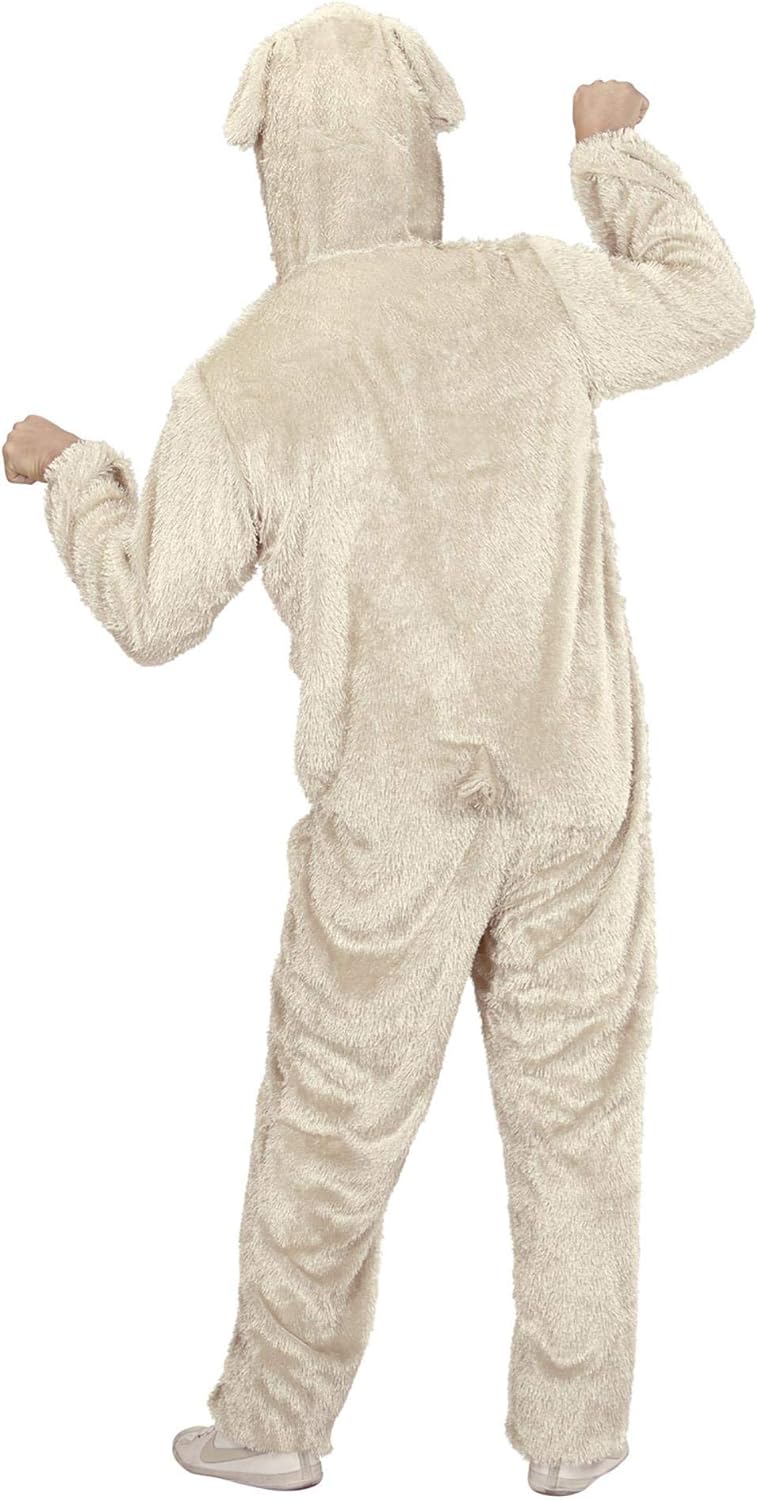 "FUNNY LAMB" (hooded jumpsuit with mask) - (M - h 165 cm), M