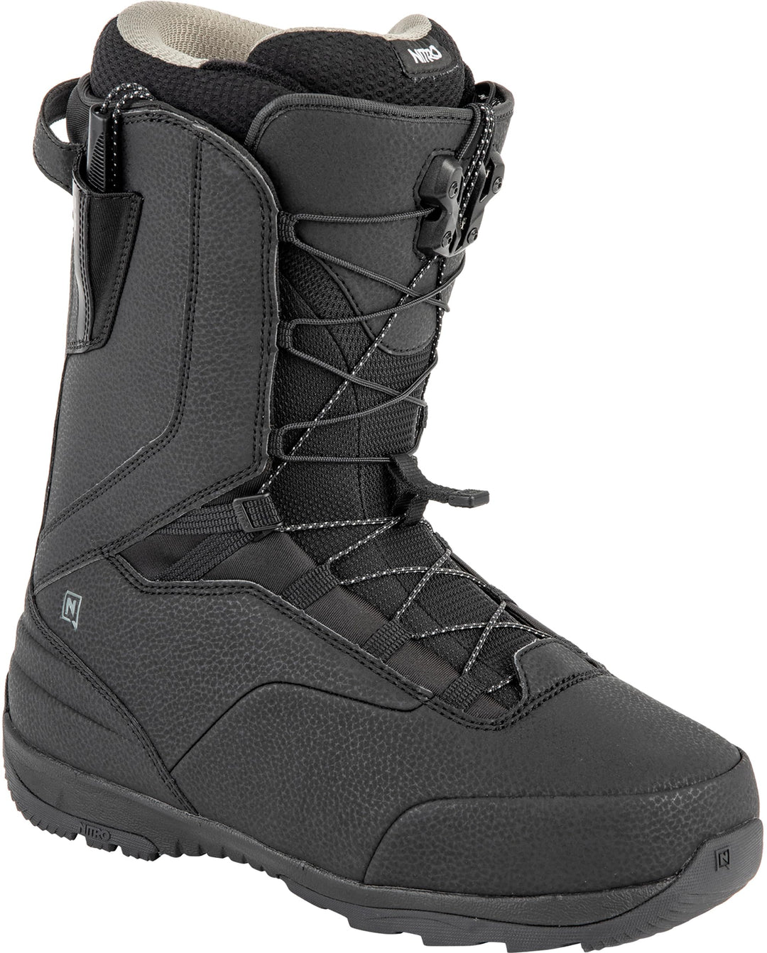 Nitro Snowboards Herren Venture TLS '23 All Mountian Freeride Freestyle Schnellschnürsystem Boot Sno