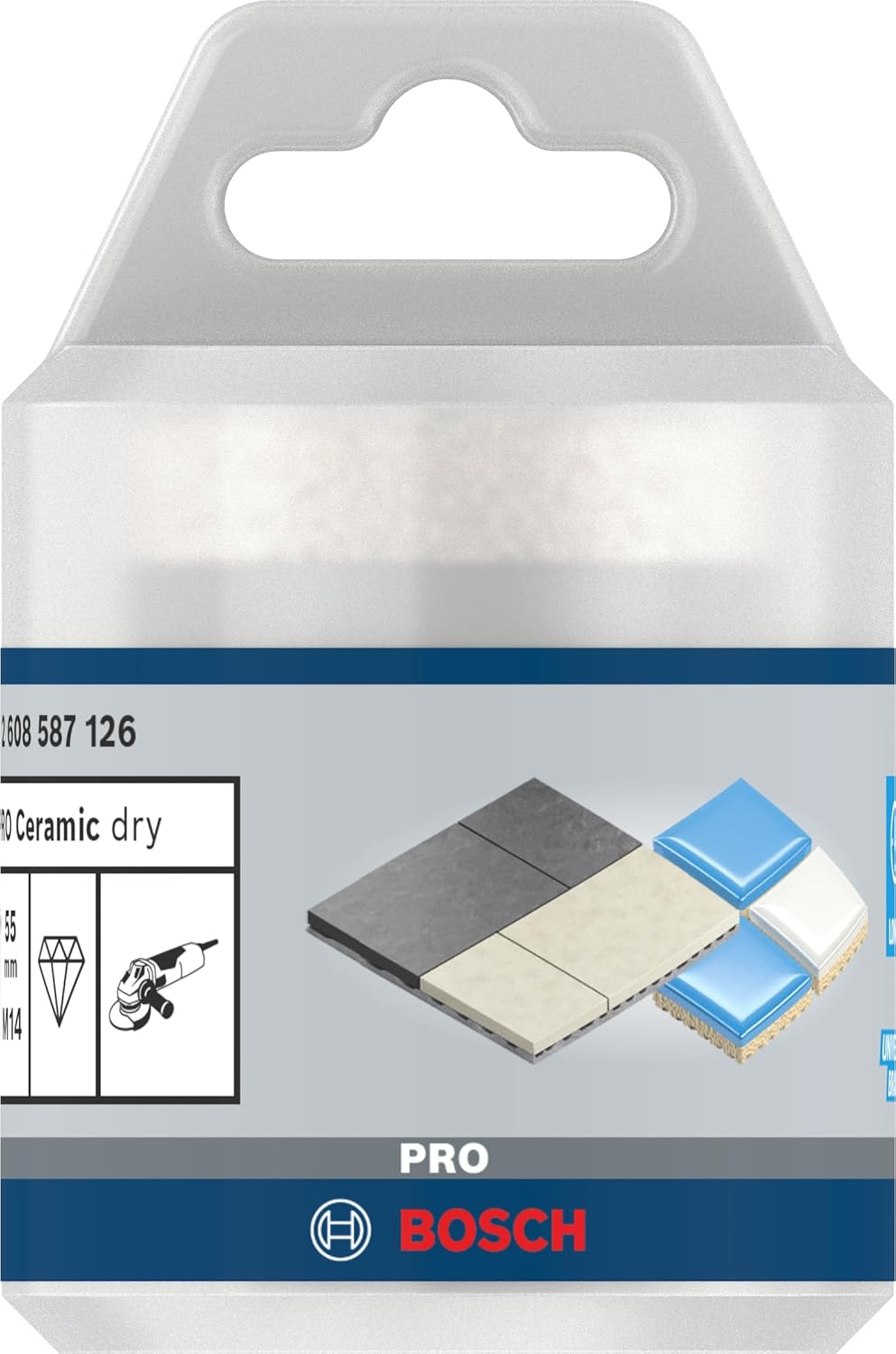 Bosch Professional 1x Diamanttrockenbohrer Dry Speed Best for Ceramic (für Trockenbohren von Hartker