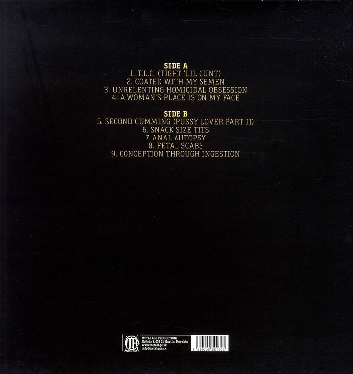 'Til Only the Sick Remain, Vinyl
