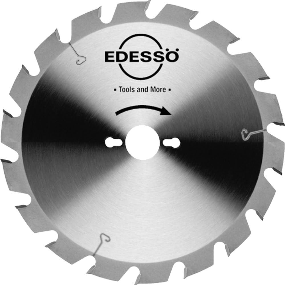 Edessö 22045030 HM-Kreissägeblatt Bau-Nagelsicher 2 Knl HW, Z=32 Ff, 450 x 4,0/2,8 x 30 mm, Mehrfarb