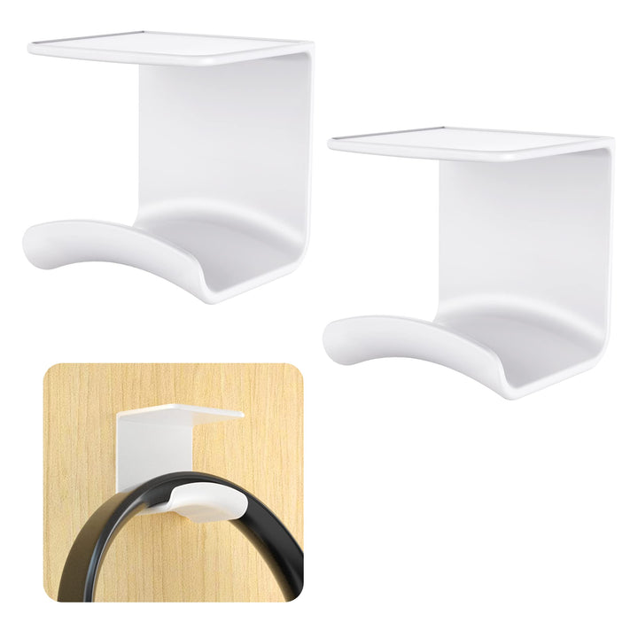 Cozycase Universal Headset Halterung Tisch - 2 Stück Kopfhörer Halter Wandhalterung Holder mit stark
