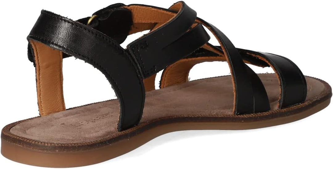 Bisgaard Mädchen Clea Sandal 33 EU Schwarz, 33 EU Schwarz
